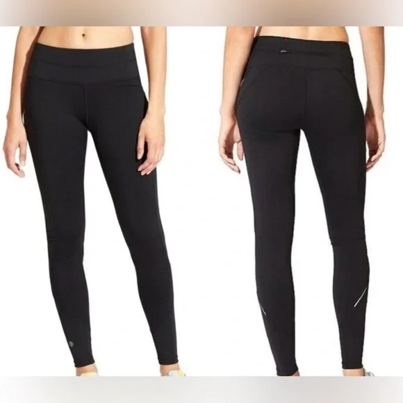 Athleta Powder Peak Tight Leggings Size Medium Black - Picture 1 of 5